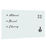 Vidaxl whiteboard voor aan de wand magnetisch 100x60 cm glas