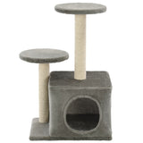 Vidaxl Cat Scratch Post avec Sisal Scratch Posts 60 cm Gray