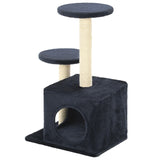 VidaXL cat scratching post with sisal scratching posts 60 cm dark blue