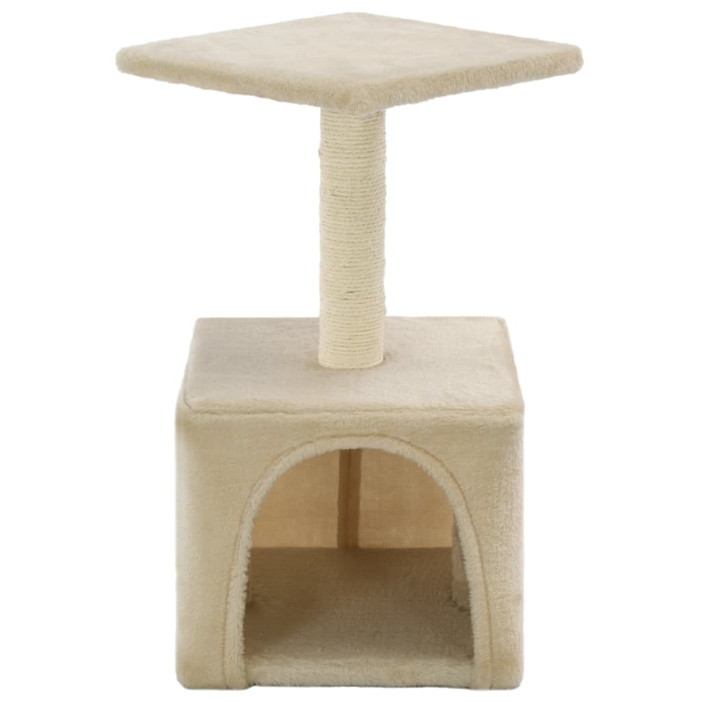 VidaXL cat scratching post with sisal scratching post 55 cm beige