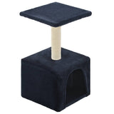 Vidaxl Cat Grakeding Post con sisal graffiaggio post 55 cm blu scuro