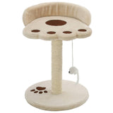 Vidaxl Cat Rangeing Post con Sisal Rastreing Post 40 cm beige y marrón