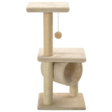 Vidaxl Cat Scrating Post z Sisal Scrating Posts 65 cm Beige