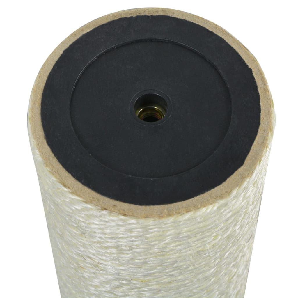 Vidaxl Cat Scratching Post 8x40 cm 8 mm beige