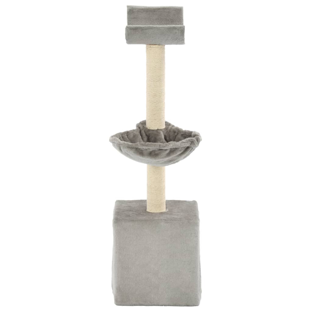 Vidaxl cat scraping post with sisal scratching posts 105 cm gray