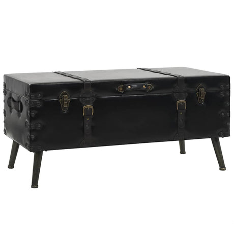 Vidaxl salontafel 102x51x48 cm mdf en staal
