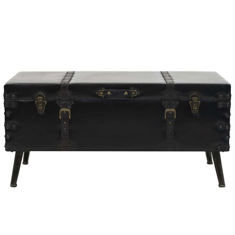 Vidaxl salontafel 102x51x48 cm mdf en staal