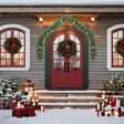 Vidaxl kerstslinger versierd met kerstballen en led-lampjes 5 m