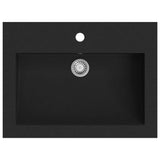 Vidaxl Washbasin 600x450x120 mm granito nero