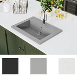 Vidaxl Washbasin 600x450x120 mm Granite