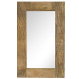 Vidaxl Mirror 50x80 cm Trden mangov les