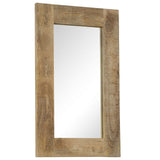 Vidaxl Mirror 50x80 cm Trden mangov les