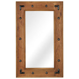 Vidaxl Mirror 50x80 cm Solid Acaciahout