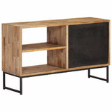Vidaxl tv-meubel 90x30x55 cm gerecycled teakhout