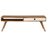Vidaxl salontafel 110x50x35 cm massief acaciahout
