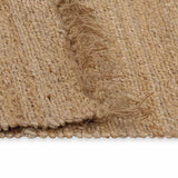 Vidaxl vloerkleed 120x180 cm handgeweven jute natuurlijk