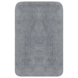 Vidaxl Bathmatting Set Fabric Grey 2-Part