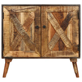 Vidaxl dressoir 85x30x75 cm massief mangohout