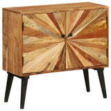 Vidaxl dressoir 85x30x75 cm massief mangohout