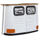 Vidaxl dressoir vrachtwagen massief mangohout wit