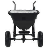 Vidaxl strooiwagen duwmodel 45 l 106x73x76 cm pvc en staal