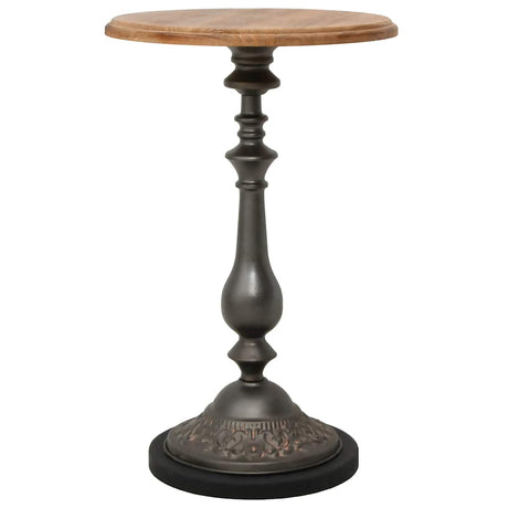 Vidaxl bijzettafel 40x64 cm massief vurenhout bruin
