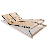 Vidaxl lattenbodem met 28 latten 7 zones 70x200 cm