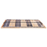 Vidaxl lattenbodem met 42 latten 7 zones 140x200 cm