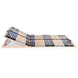Vidaxl lattenbodem met 42 latten 7 zones 70x200 cm