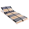 Vidaxl lattenbodem met 42 latten 7 zones 90x200 cm