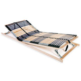 Vidaxl lattenbodem met 42 latten 7 zones 90x200 cm