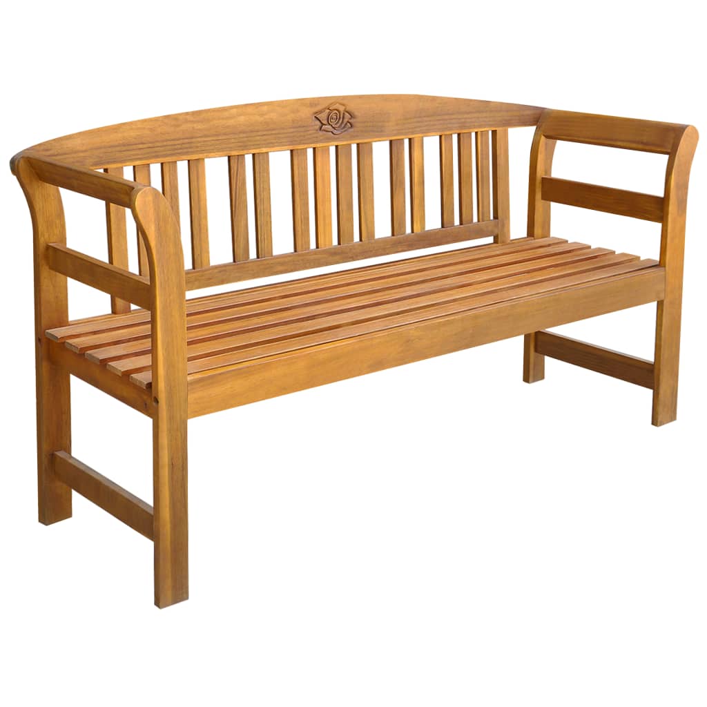 Vidaxl tuinbank 157 cm massief acaciahout