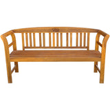 Vidaxl tuinbank 157 cm massief acaciahout