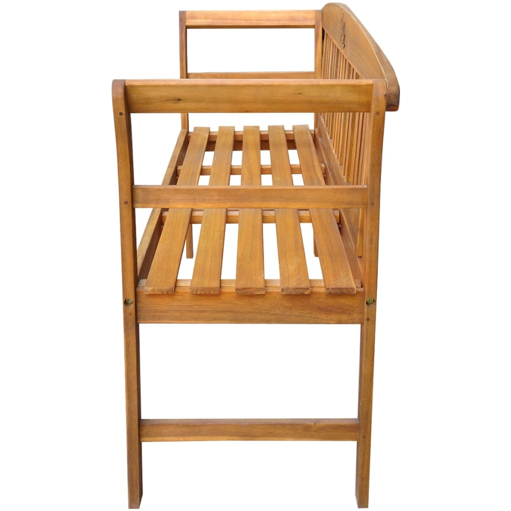 Vidaxl tuinbank 157 cm massief acaciahout