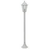 Vidaxl Pile Lighting for Garden E27 110 CM Aluminium White 6 STS