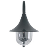 Vidaxl Garden Wall Lamp E27 42 cm aluminium mørkegrøn