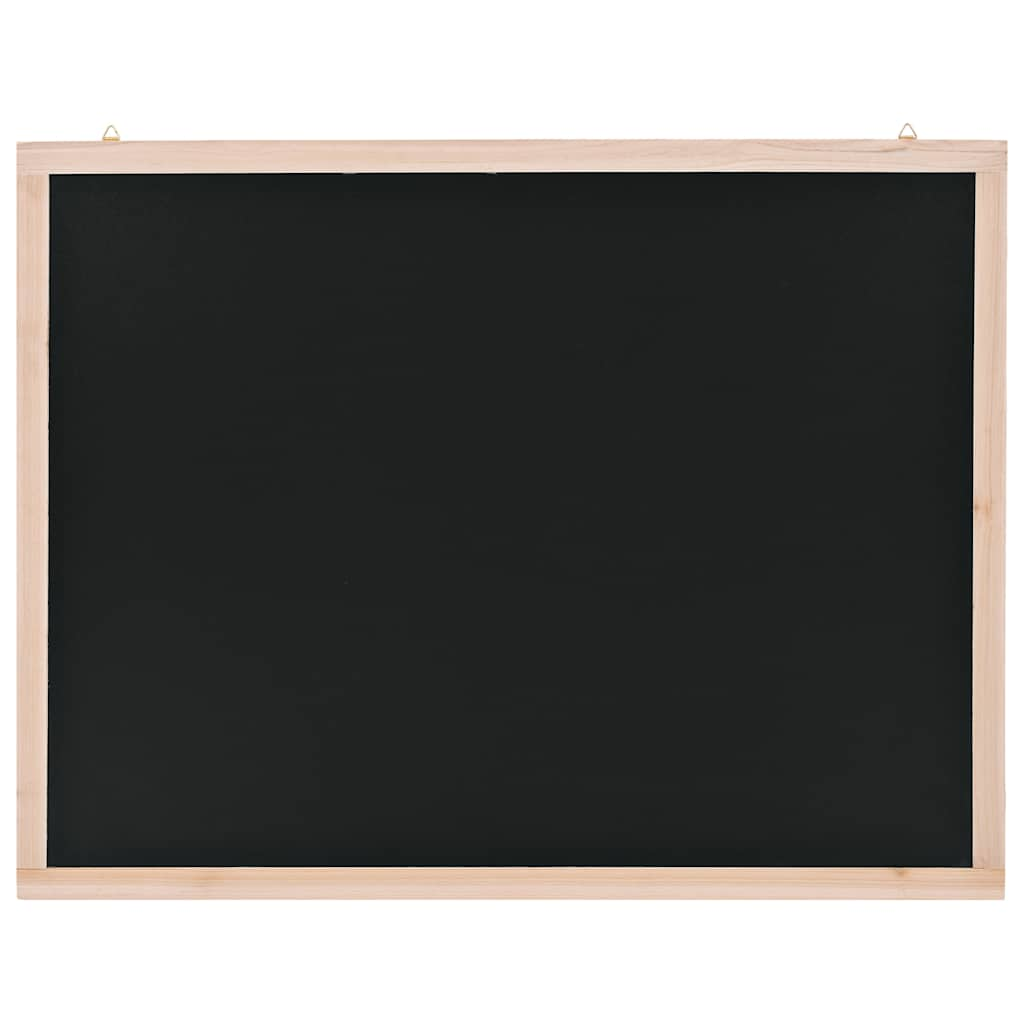 Vidaxl Chalkboard pro zeď 60x80 cm Cedar Wood