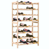 Vidaxl wijnrek 57,5x28x102 cm cederhout