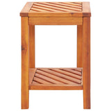 Vidaxl bijzettafel 45x33x45 cm massief acaciahout
