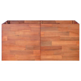 Vidaxl plantenbak verhoogd 100x100x50 cm acaciahout