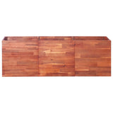Vidaxl plantenbak verhoogd 150x50x50 cm acaciahout