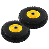 Vidaxl Hand Truck Wheels 3,00-4 (260x85) Solidní PU 2 PCS