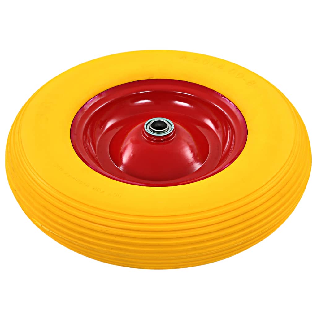 Woidaxl Worek Wheel z osi 4,00-8 390 mm Solid PU