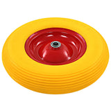 Woidaxl Worek Wheel z osi 4,00-8 390 mm Solid PU