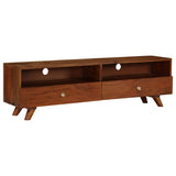 Vidaxl tv-meubel 140x30x40 cm massief gerecycled hout