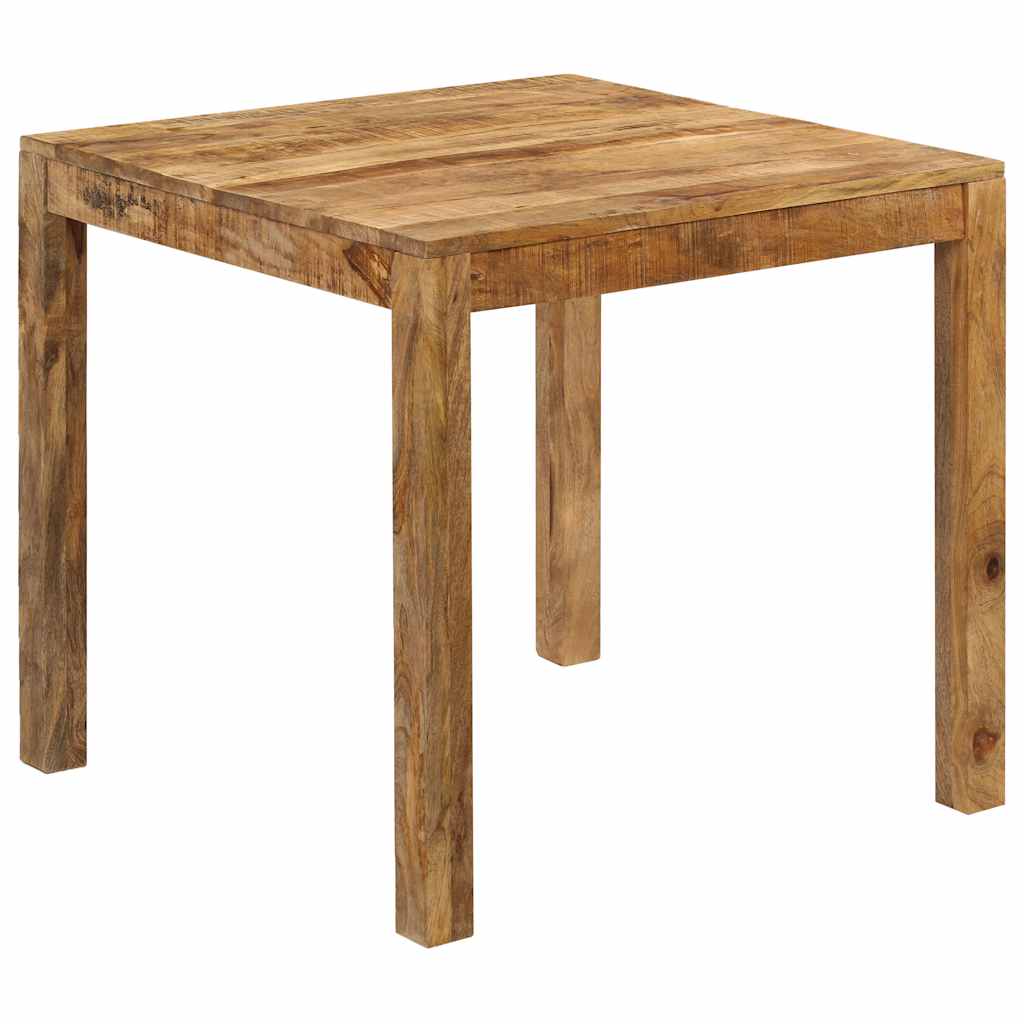 Vidaxl eettafel 82x80x76 cm massief mangohout