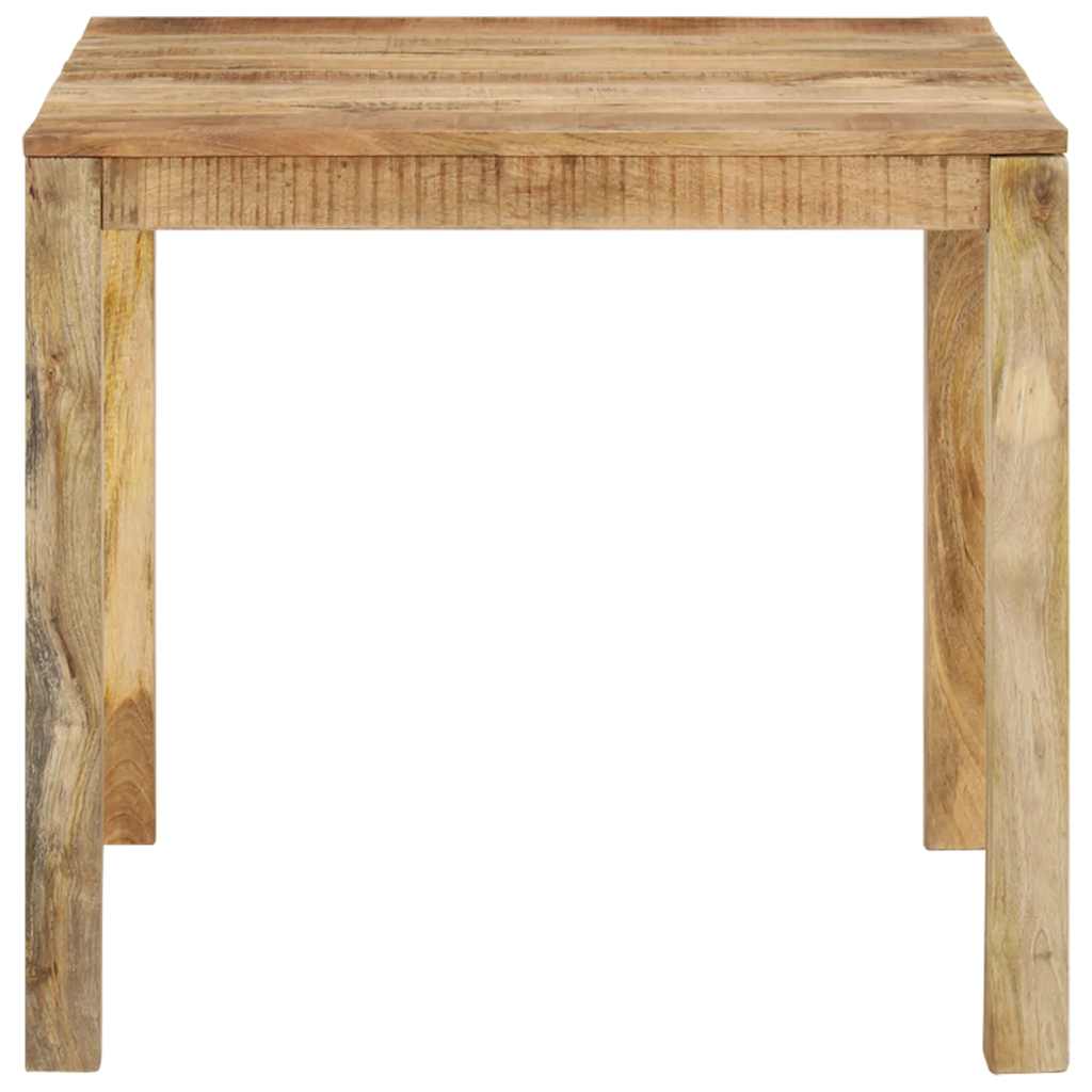 Vidaxl eettafel 82x80x76 cm massief mangohout