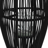 Vidaxl lantaarnhouder hangend 60 cm bamboe zwart