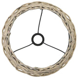 Vidaxl lampenkap 38x23 cm wicker naturel