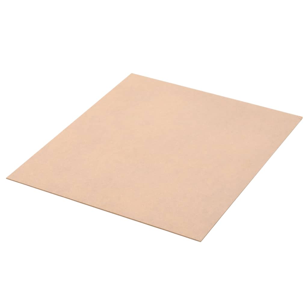 VIDAXL MDF -Platten Quadrat 60 x 60 cm 2,5 mm 20 STs